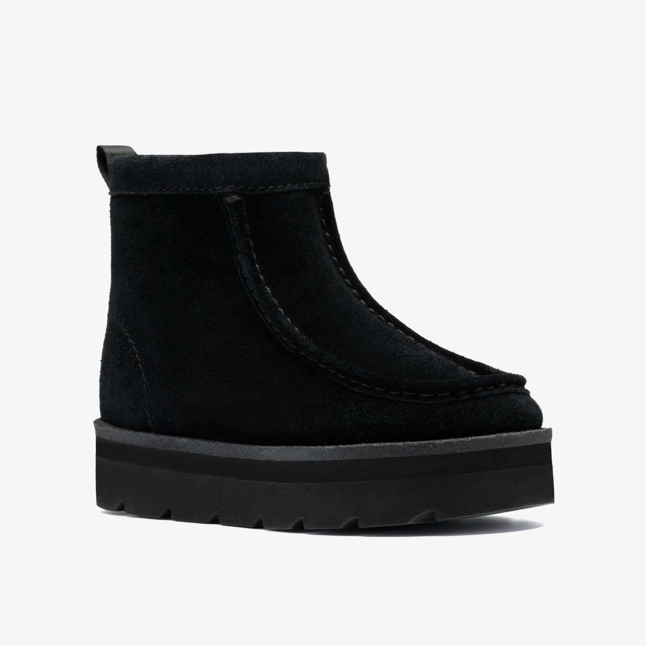 Meare Rooey Black Suede Warmlined | Clarks Sale - Women