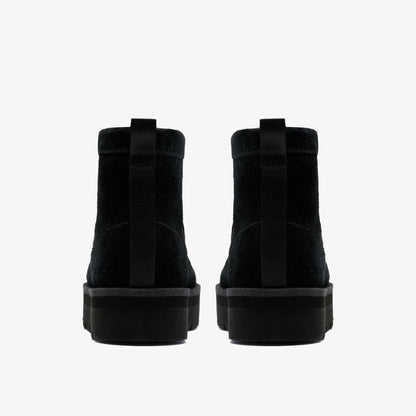 Meare Rooey Black Suede Warmlined | Clarks Sale - Women