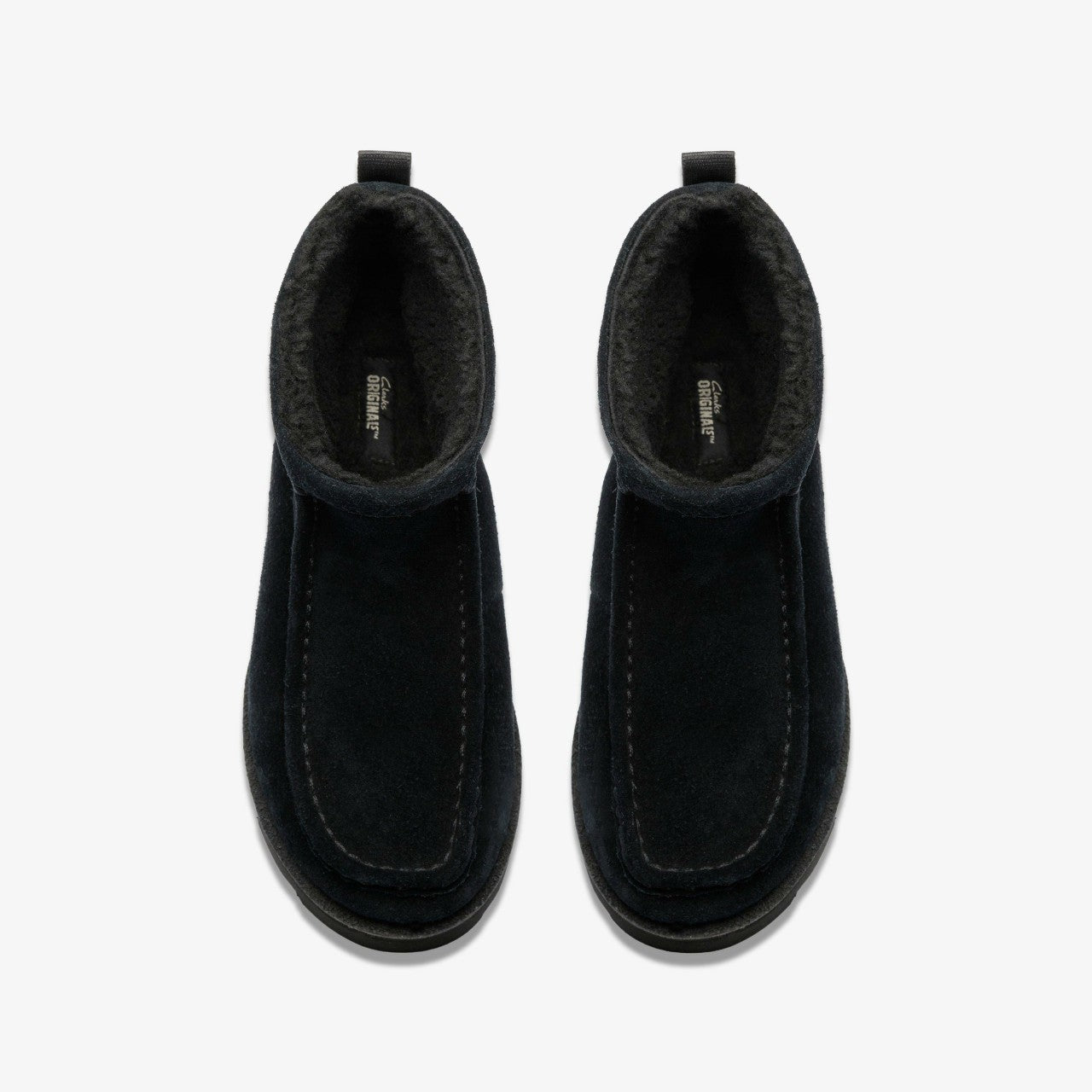 Meare Rooey Black Suede Warmlined | Clarks Sale - Women