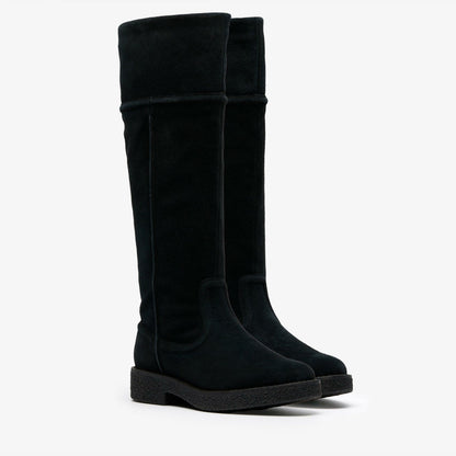 Nella Hi Black Suede | Clarks Sale - Women