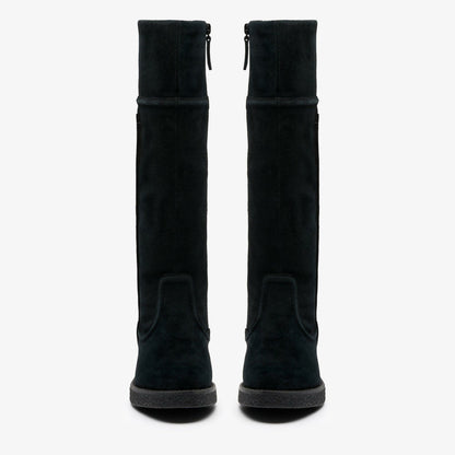 Nella Hi Black Suede | Clarks Sale - Women