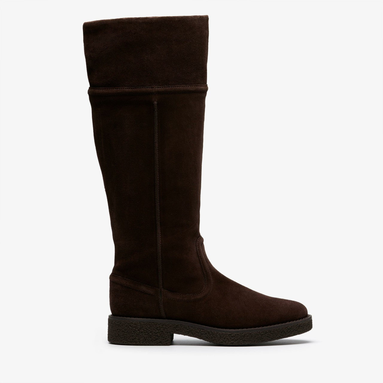 Nella Hi Dark Brown Suede | Clarks for sale - Women