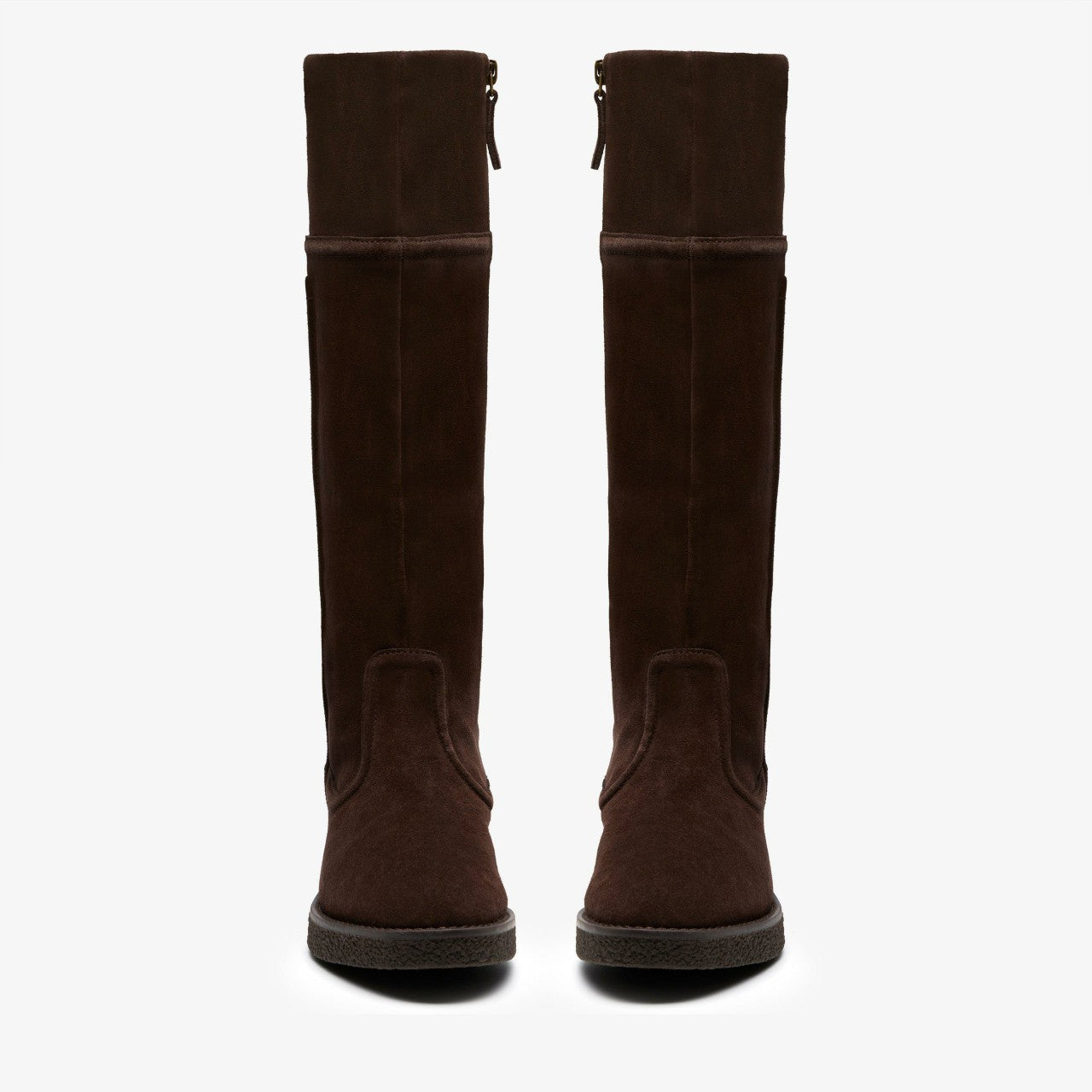 Nella Hi Dark Brown Suede | Clarks for sale - Women