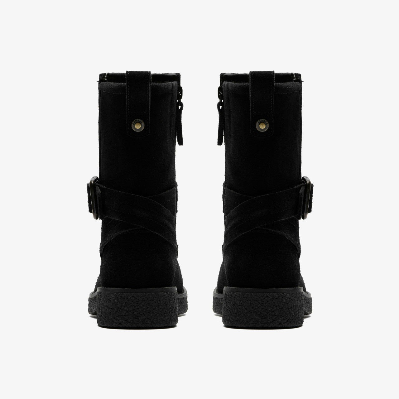 Nella Mid Black Suede | Clarks online - Women