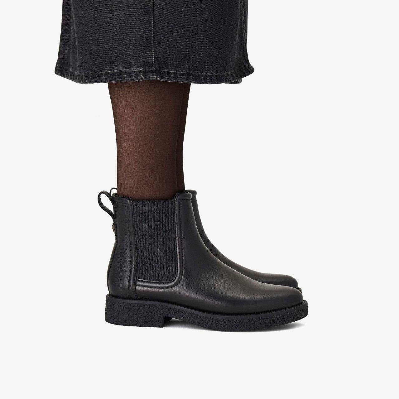 Nella Top Black Leather | Clarks outlet - Women
