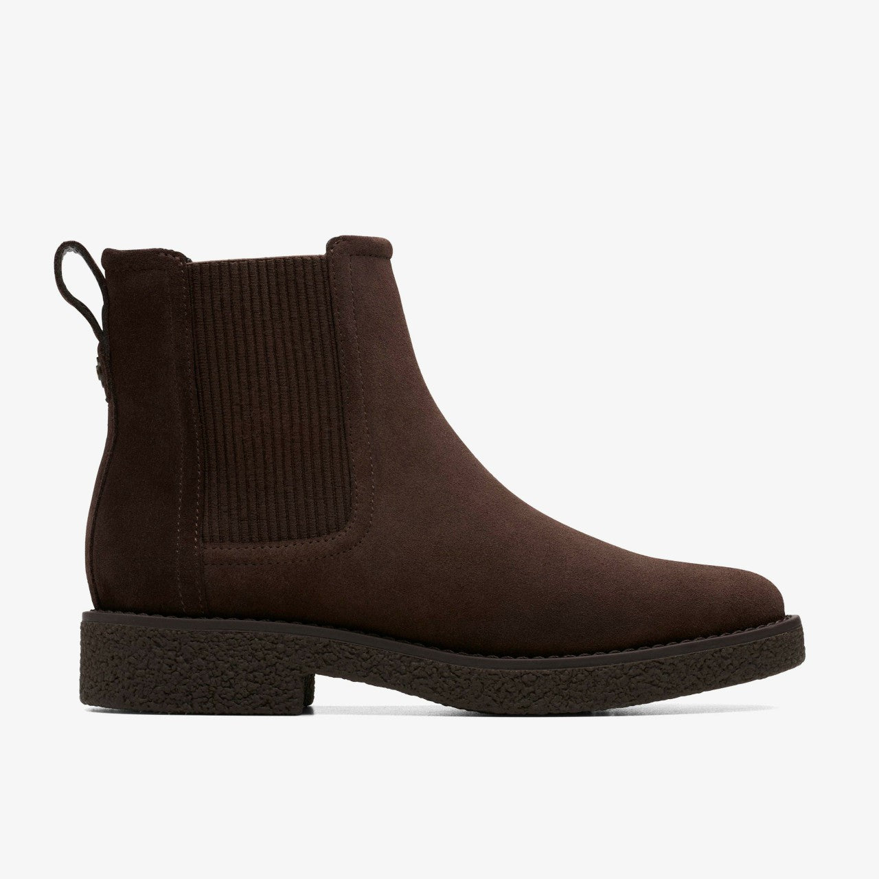 Nella Top Dark Brown Suede | Clarks for sale - Women