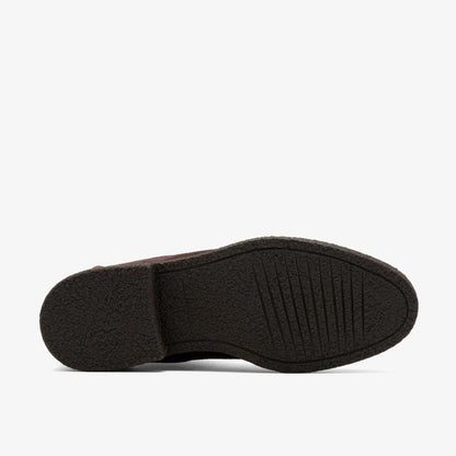 Nella Top Dark Brown Suede | Clarks for sale - Women