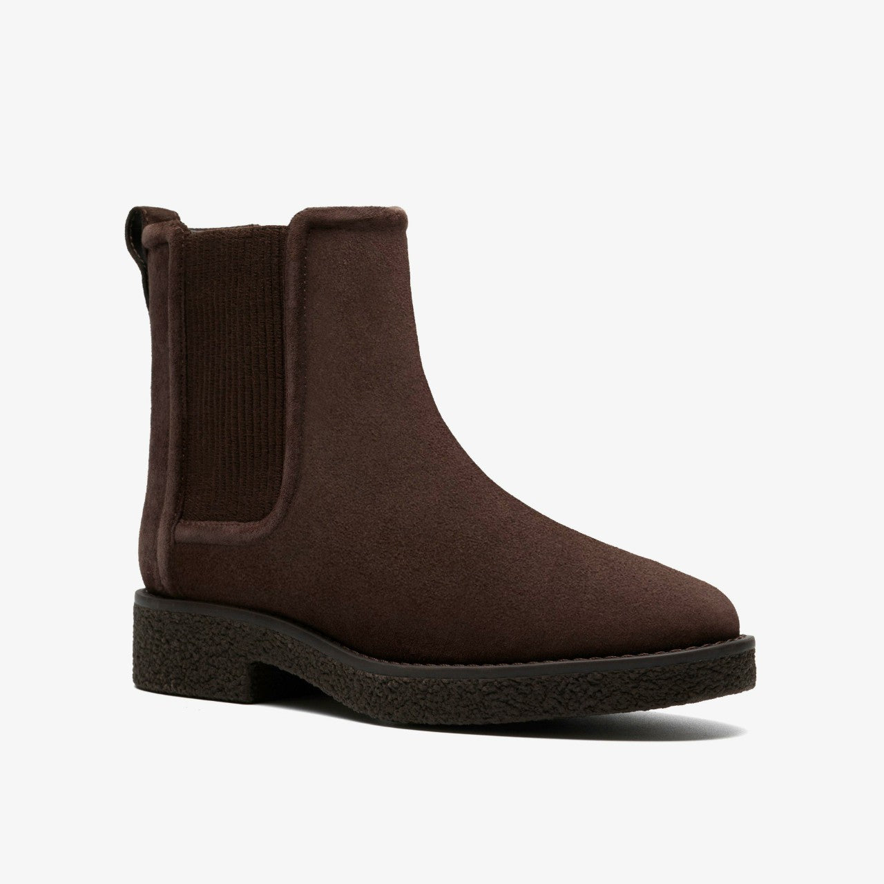 Nella Top Dark Brown Suede | Clarks for sale - Women