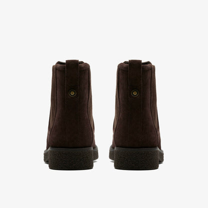 Nella Top Dark Brown Suede | Clarks for sale - Women