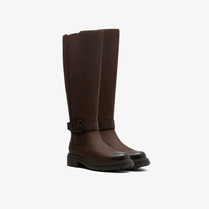Orinoco 3 Tall Dark Brown Leather | Clarks Sale - Women