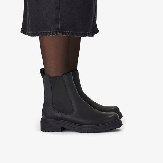 Orinoco 3 Top Black Leather | Clarks outlet - Women
