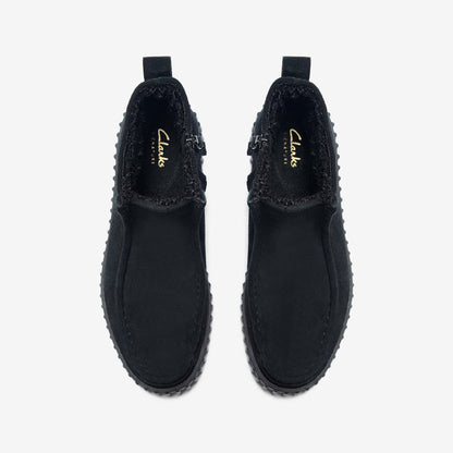 Torhill Cozy Black Warmlined Suede | Clarks online - Women