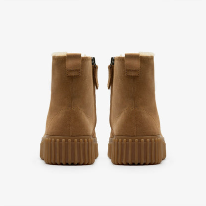 Torhill Cozy Light Tan Warmlined | Clarks discount - Women
