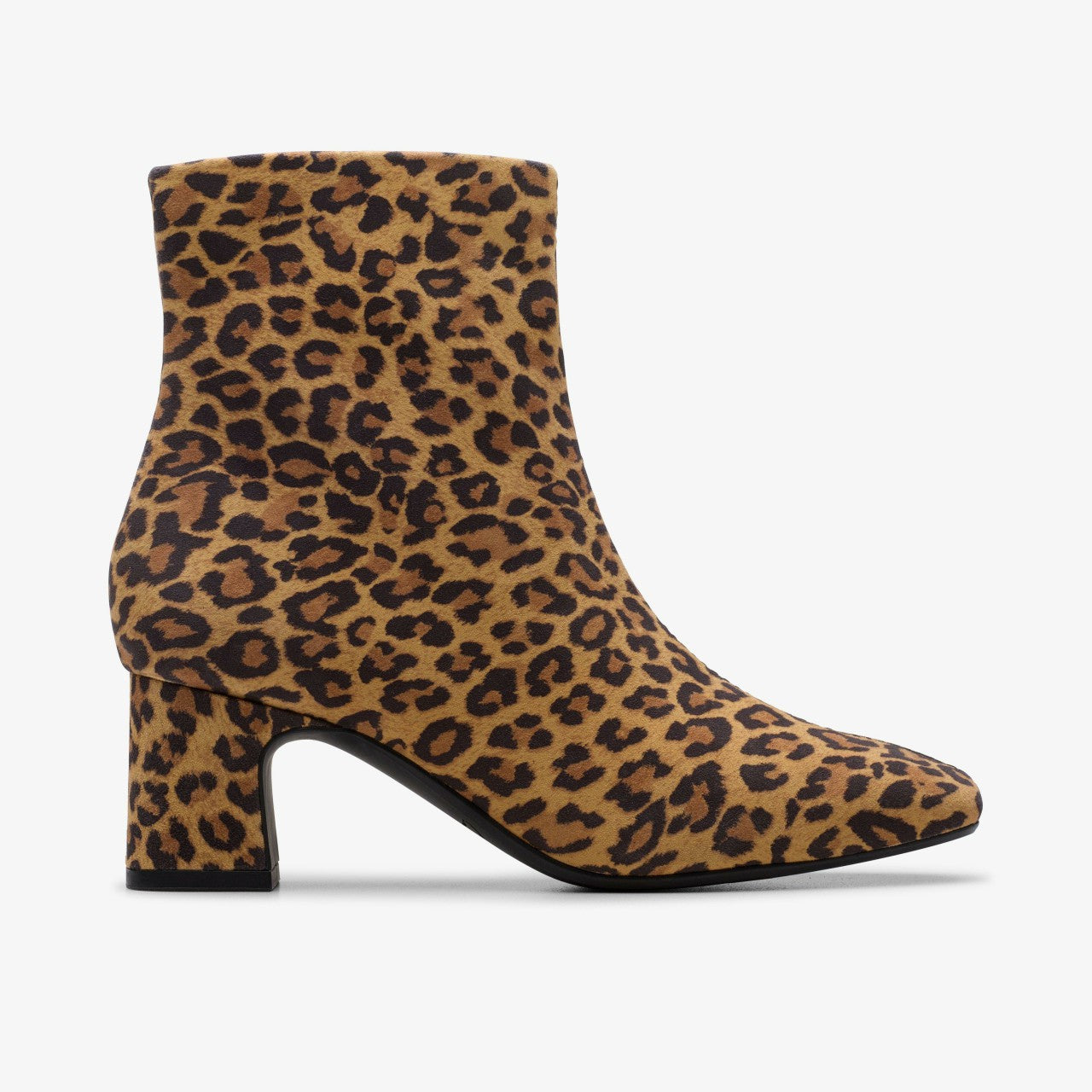 Fernie Zip Leopard Suede | Clarks discount - Women