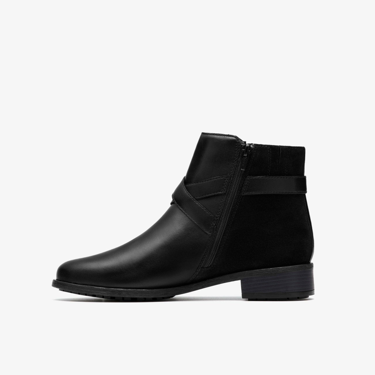 Havisham Bay Black Leather | Clarks online - Women