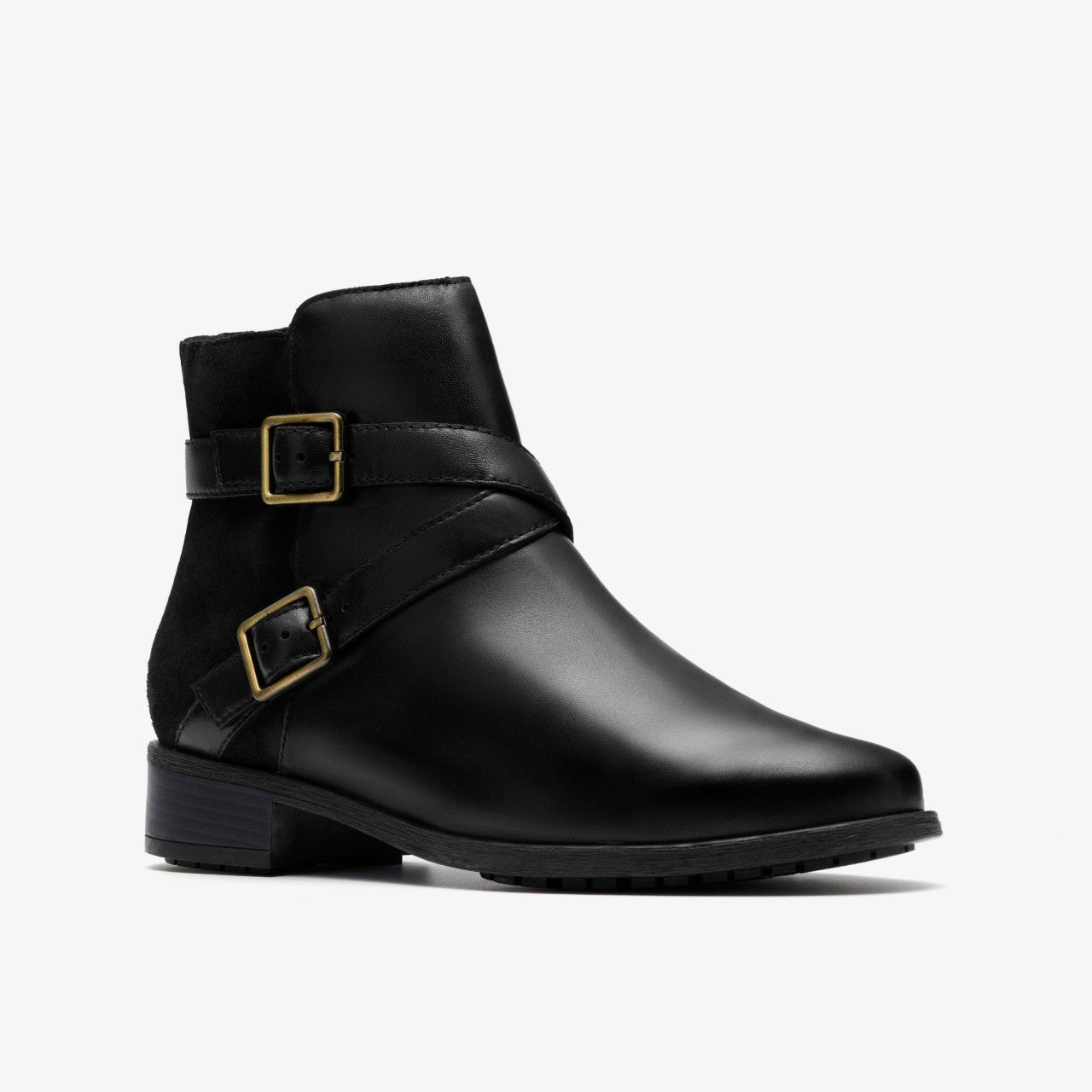 Havisham Bay Black Leather | Clarks online - Women