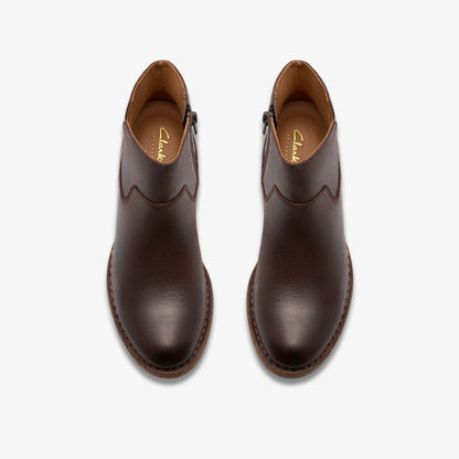 Kastela Top Brown Leather | Clarks on Sale - Women