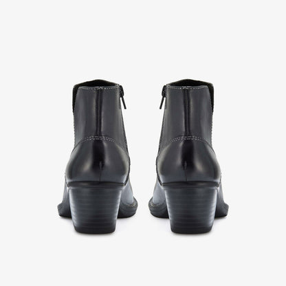 Kastela Top Black Leather | Clarks for sale - Women
