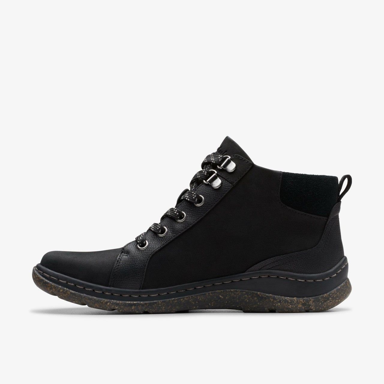 Orlene Top Waterproof Black Nubuck | Clarks outlet - Women