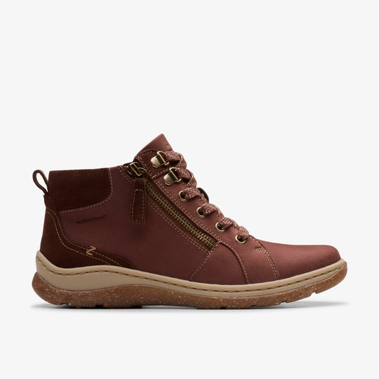 Orlene Top Waterproof British Tan Nubuck | Clarks for sale - Women