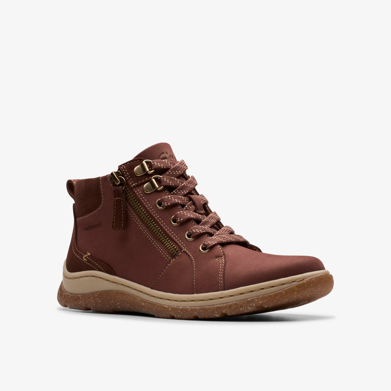 Orlene Top Waterproof British Tan Nubuck | Clarks for sale - Women