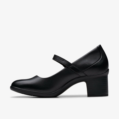 Shaya Jane Black Leather | Clarks Sale - Women