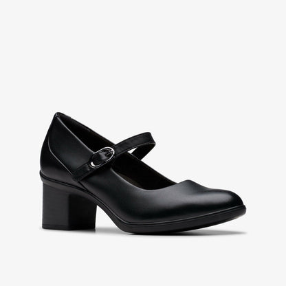 Shaya Jane Black Leather | Clarks Sale - Women