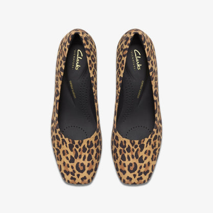 Fernie Court Leopard Suede | Clarks Sale - Women