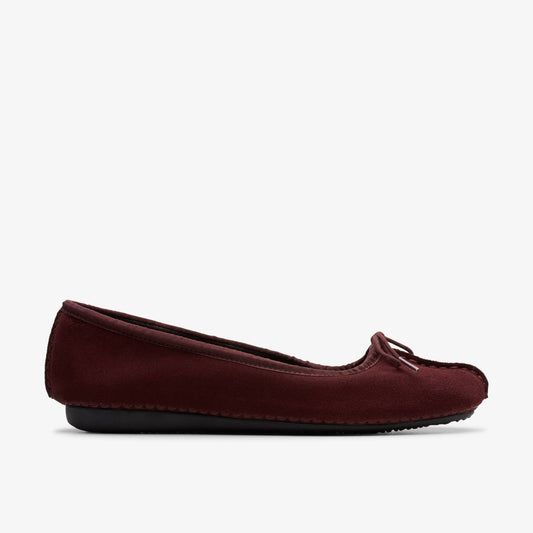 Freckle Ice Merlot Suede | Clarks on Sale - Women