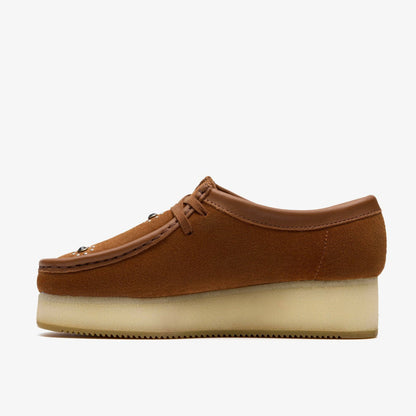 Wallacraft Bee Brown / Orange Suede | Clarks outlet - Women