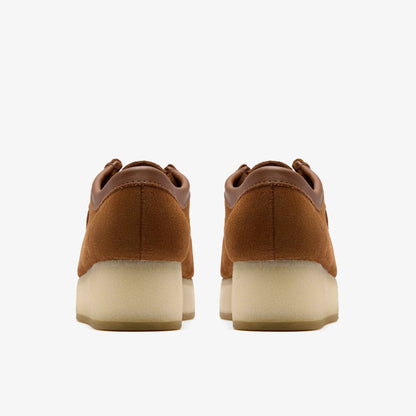 Wallacraft Bee Brown / Orange Suede | Clarks outlet - Women