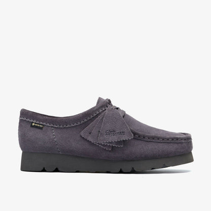 Wallabee GORE-TEX Purple Grey Suede | Clarks online - Women