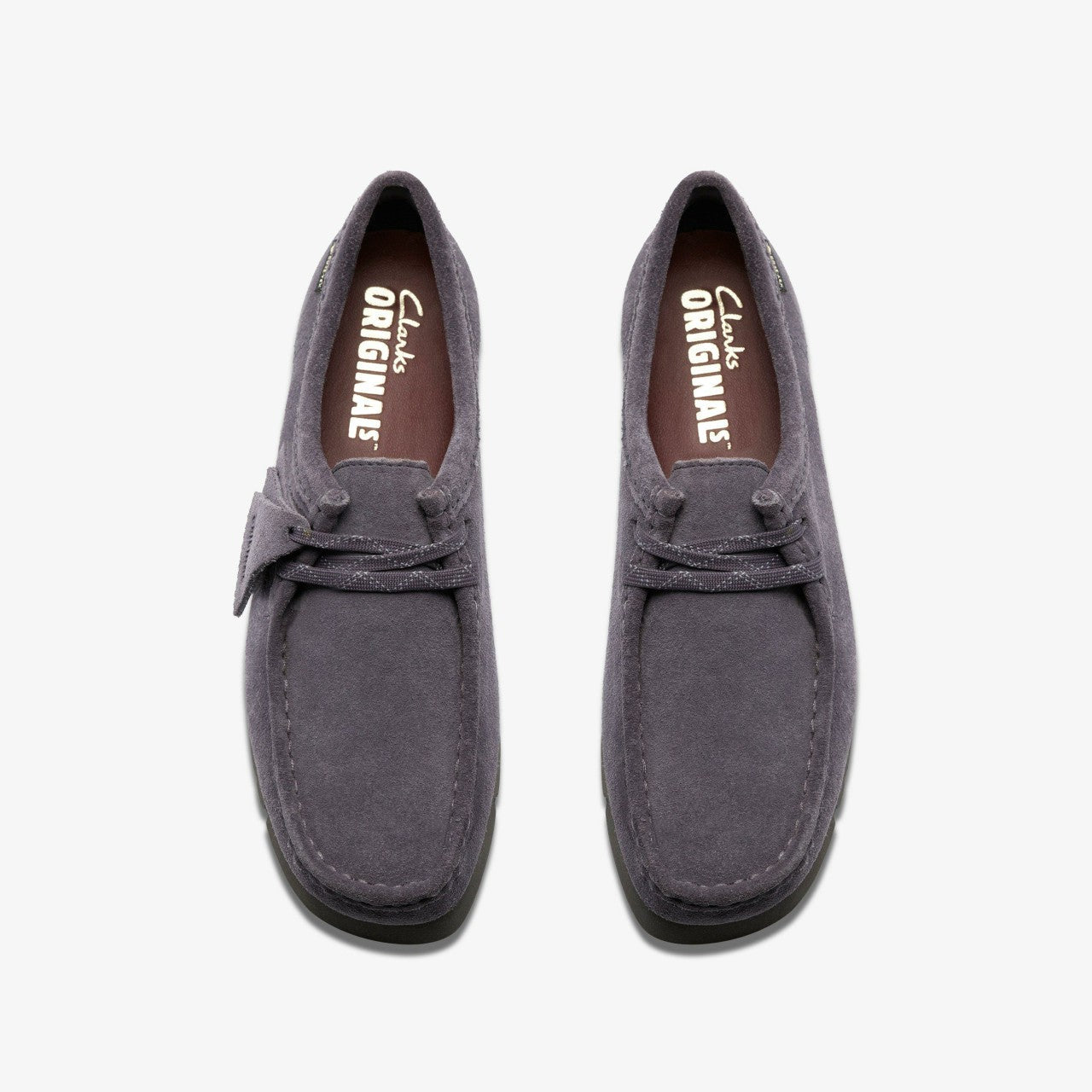 Wallabee GORE-TEX Purple Grey Suede | Clarks online - Women