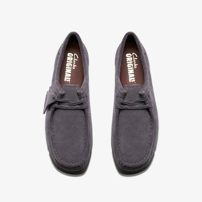 Wallabee GORE-TEX Purple Grey Suede | Clarks online - Women