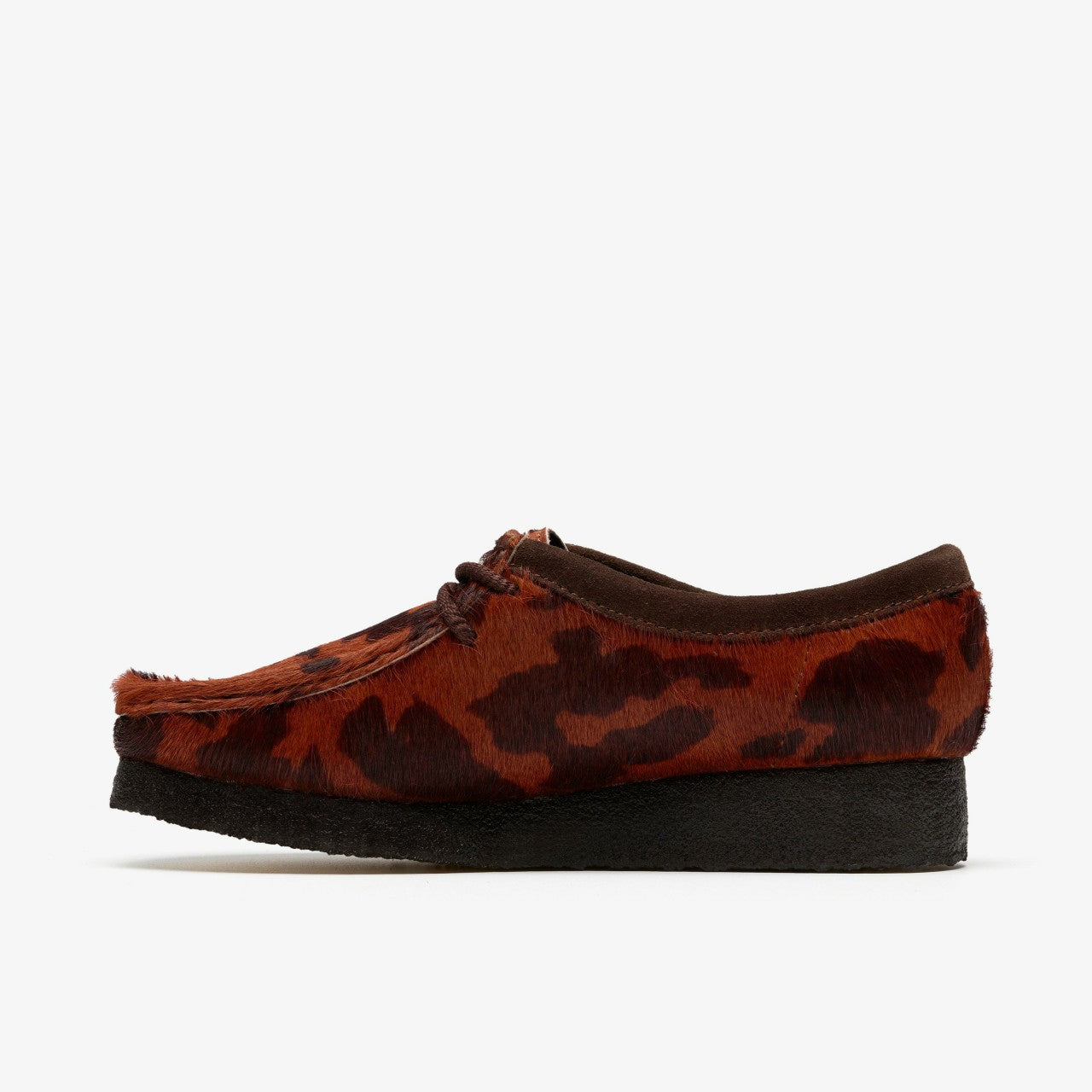 Wallabee Brown Cow Print | Clarks discount - Women