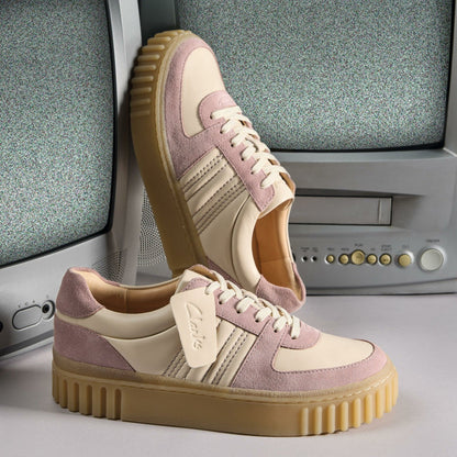 Mayhill Lace Light Pink Combination | Clarks online - Women