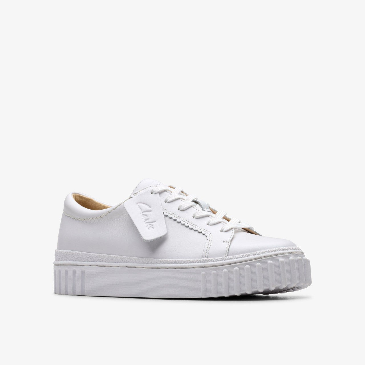 Mayhill Walk White Leather | Clarks Sale - Women