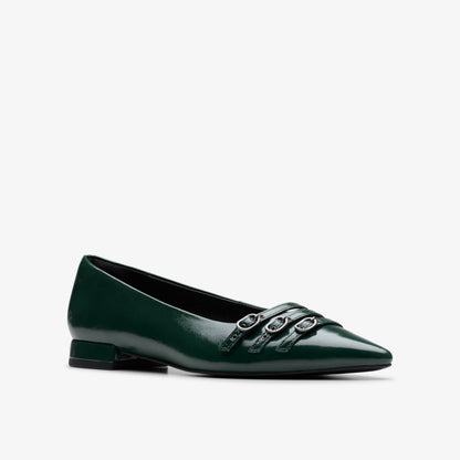 Sensa 15 Strap Dark Green | Clarks for sale - Women