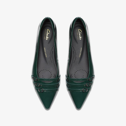 Sensa 15 Strap Dark Green | Clarks for sale - Women
