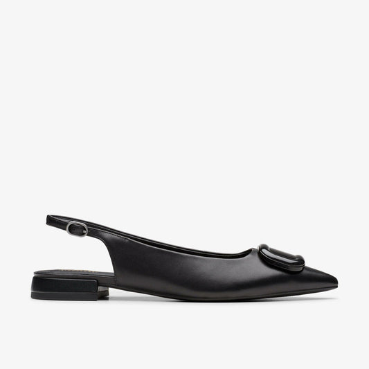 Sensa 15 Trim Black Leather | Clarks outlet - Women