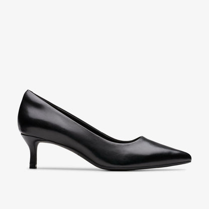 Zarey Court Black Leather | Clarks on Sale - Women