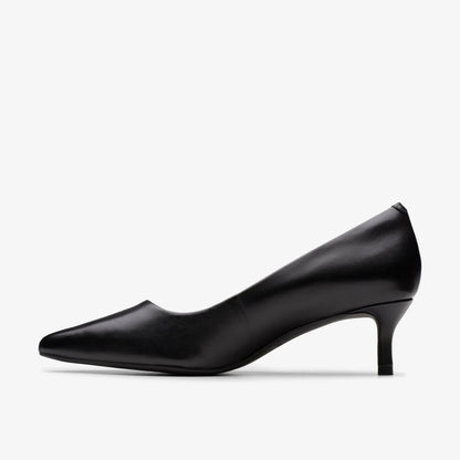 Zarey Court Black Leather | Clarks on Sale - Women