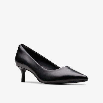 Zarey Court Black Leather | Clarks on Sale - Women