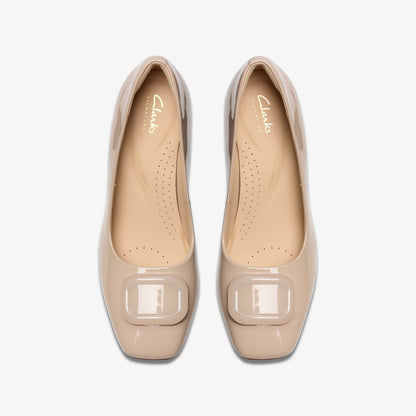 Fernie Trim Sand Patent | Clarks for sale - Women