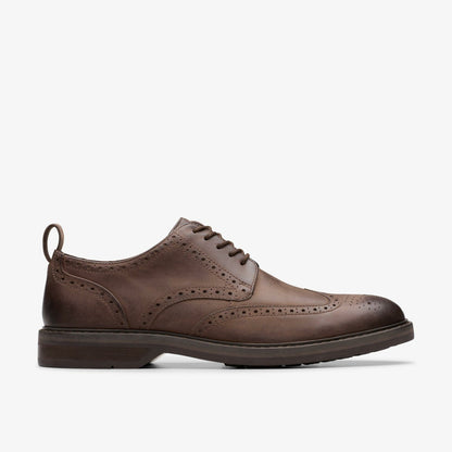 Aldwin Limit Brogue Brown Leather | Clarks for sale - Men