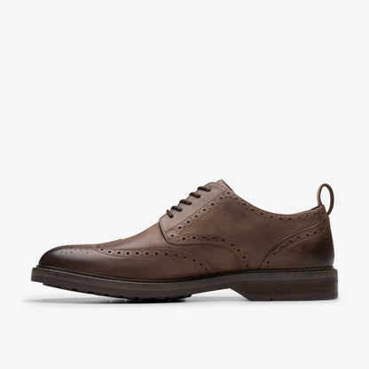 Aldwin Limit Brogue Brown Leather | Clarks for sale - Men