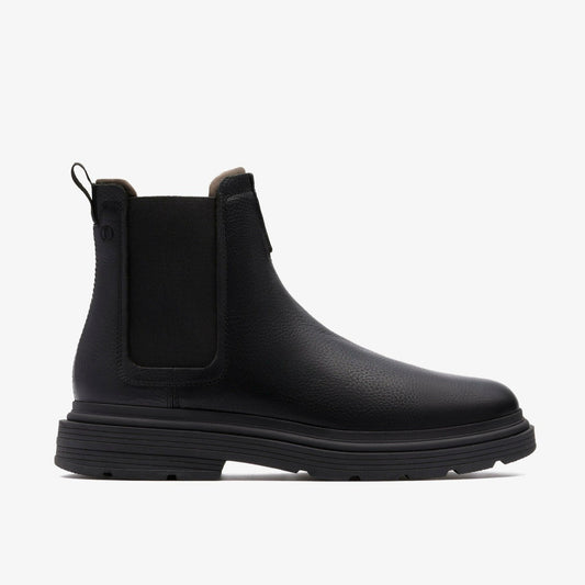 Badbury Easy Black Leather | Clarks discount - Men