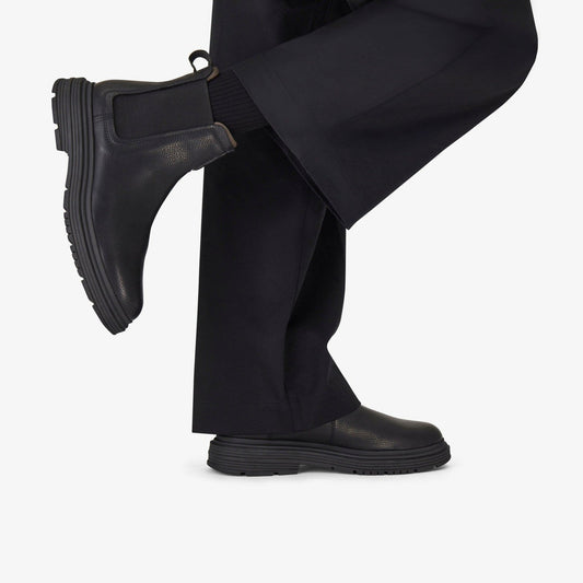 Badbury Easy Black Leather | Clarks discount - Men
