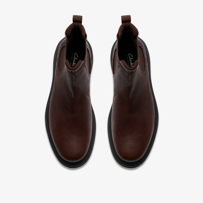 Badbury Easy Dark Brown Leather | Clarks Sale - Men