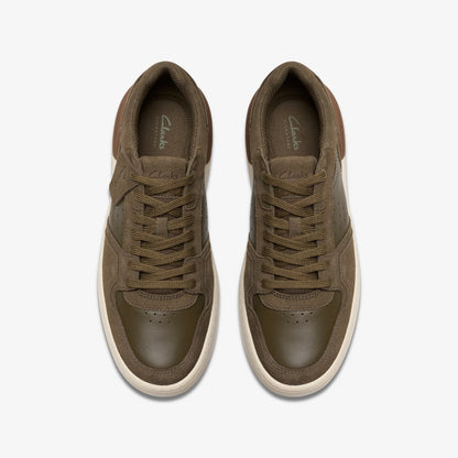 Courtlite2 Lo Khaki Suede | Clarks Sale - Men